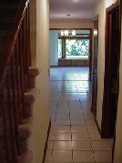 This is the view down the front hall when you first walk in.
